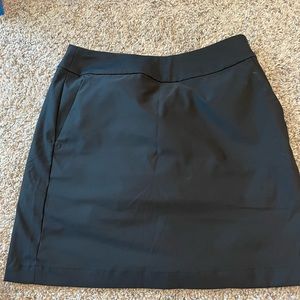 Womens black Nike golf skirt